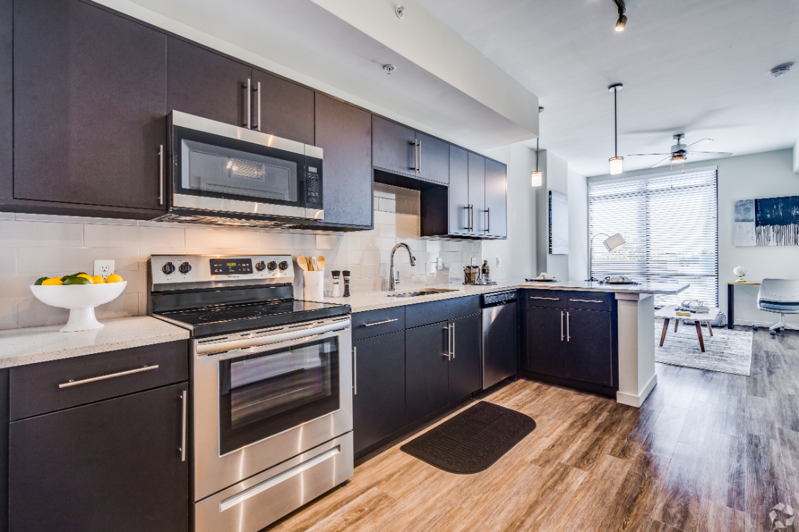 Radius Apartments kitchen interior - Orlando, FL